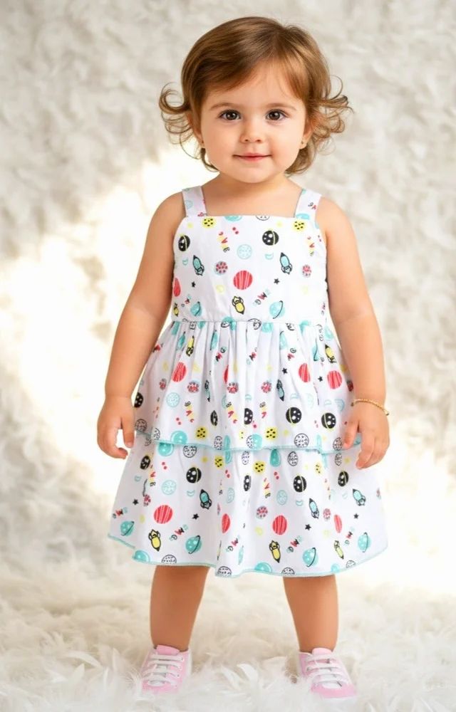 Girls Cotton Frocks