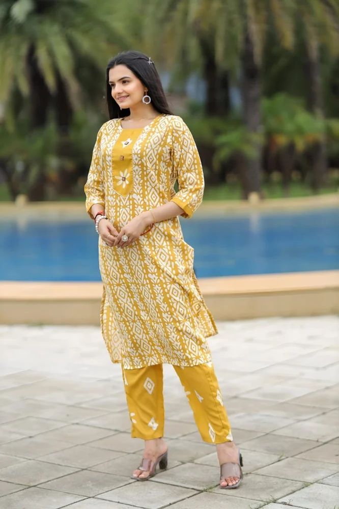 Kurti Pant Set