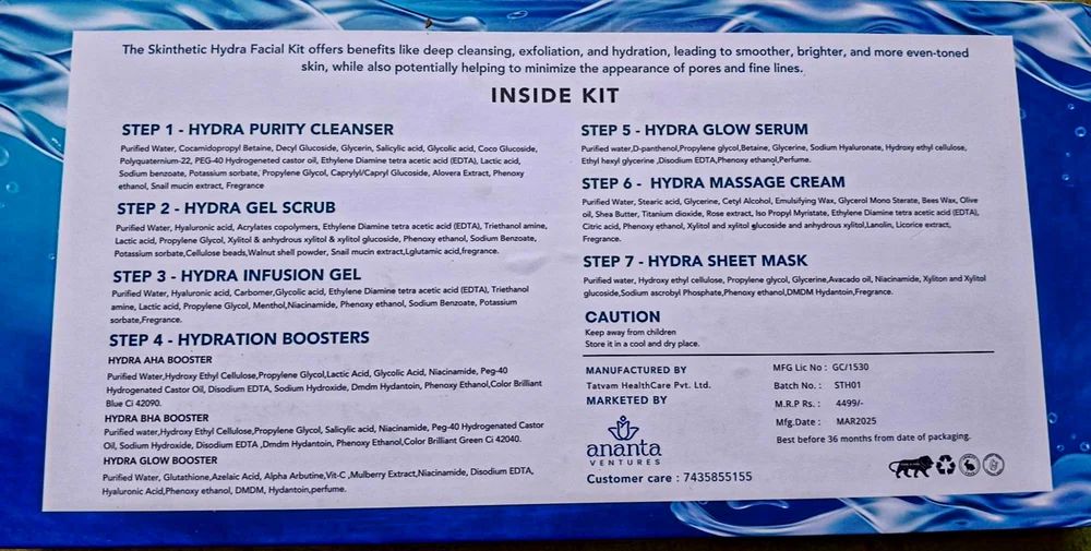 HYDRA MEDIFACIAL KIT