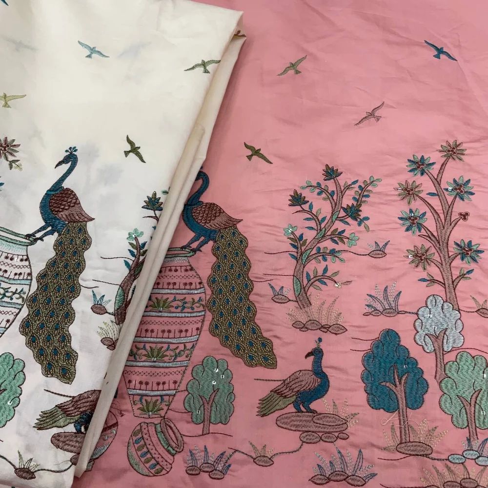 Fancy Embroidery Fabric