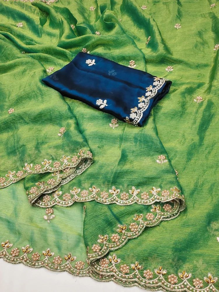 Designer Heavy Work Saree