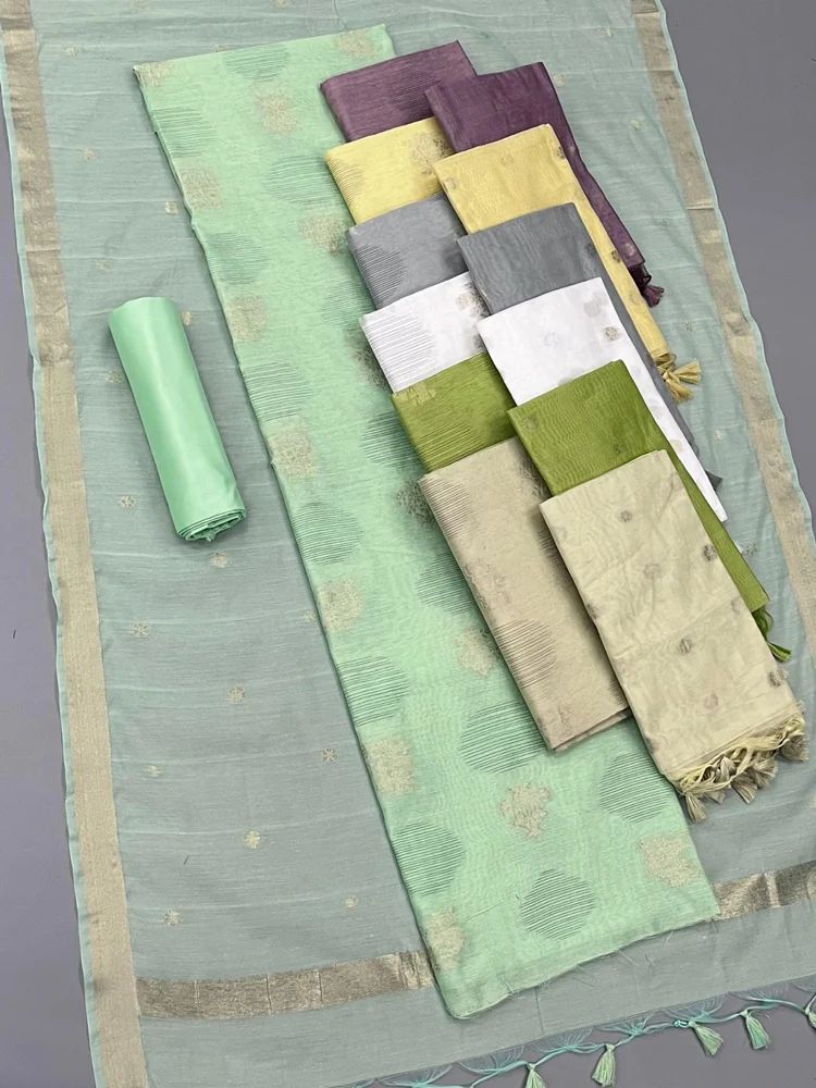 Chanderi Cotton Dress Material