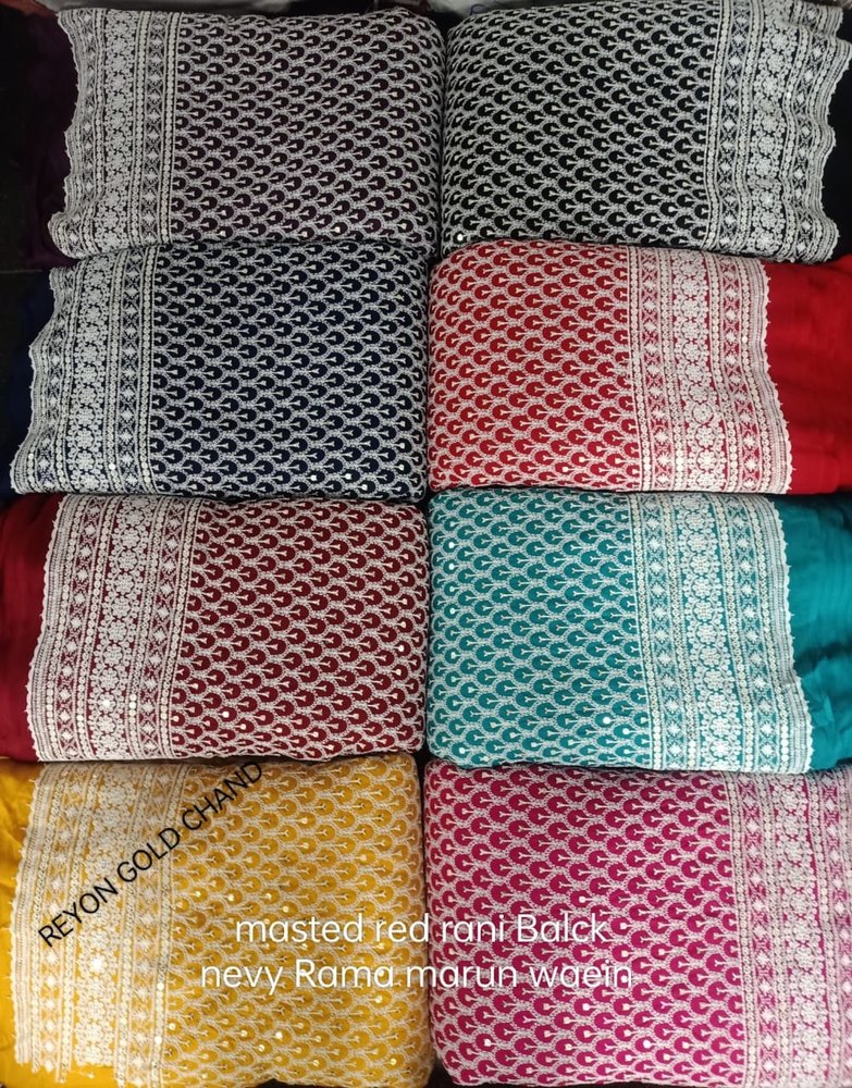 Rayon Sequence Fabric