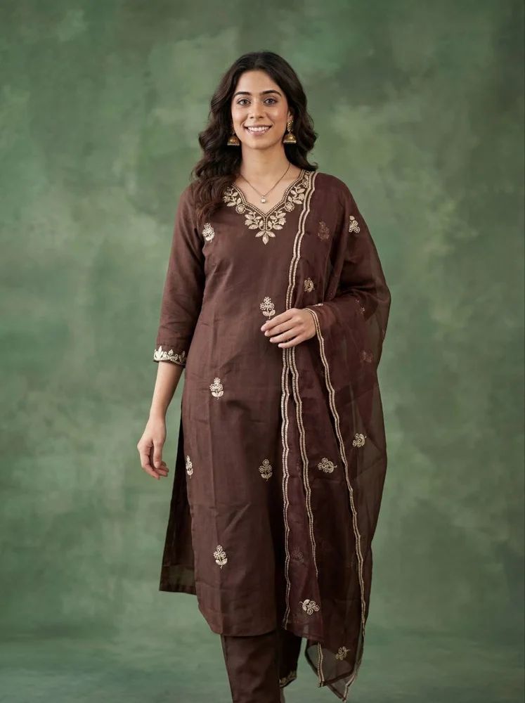 Kurta Pant Dupatta Set