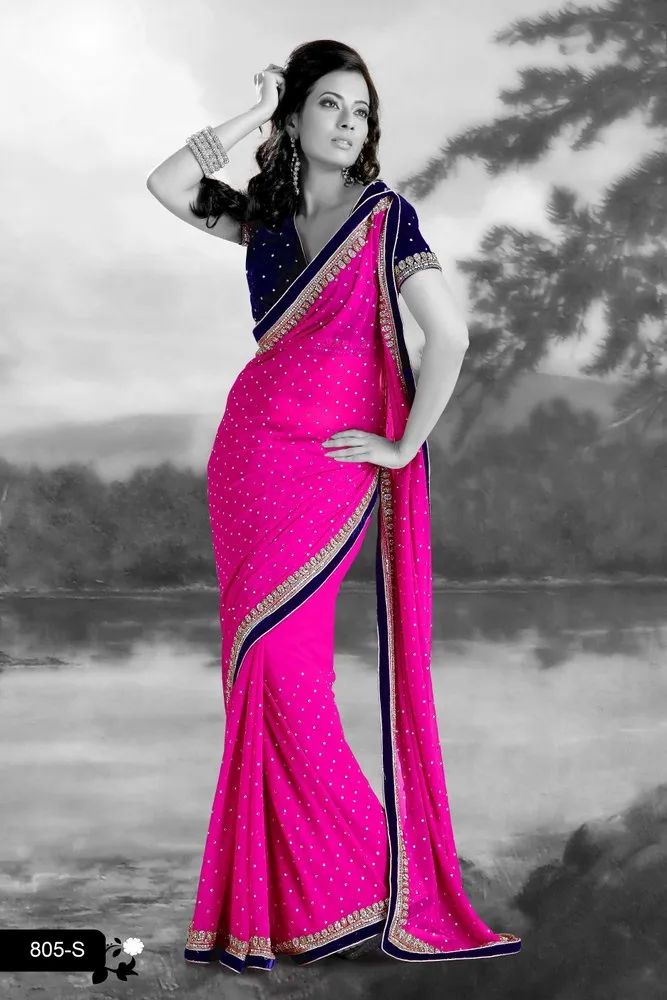 Party Wear Silk Saree