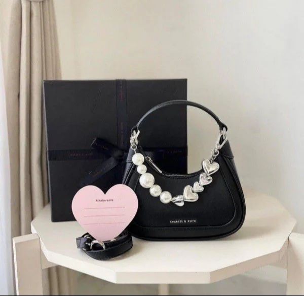 Charles & Keith Hobo Valentine Edition With Original Gift Packing