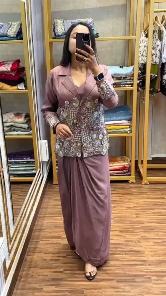 Lehenga With Long Jacket
