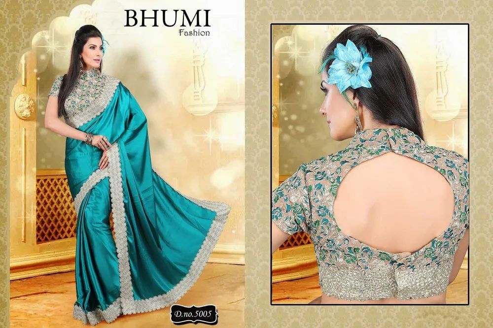 Exclusive Satin Sarees