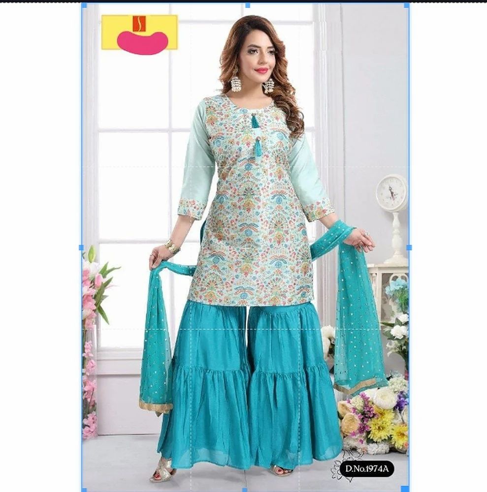 Georgette Wedding Suit