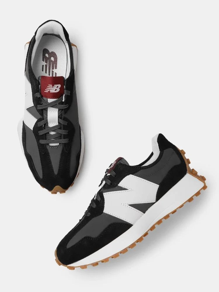 New Balance 327 Black White