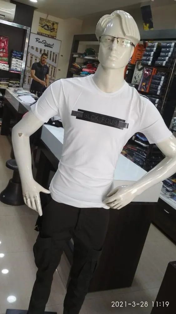 Mens Half Sleeve T Shirt
