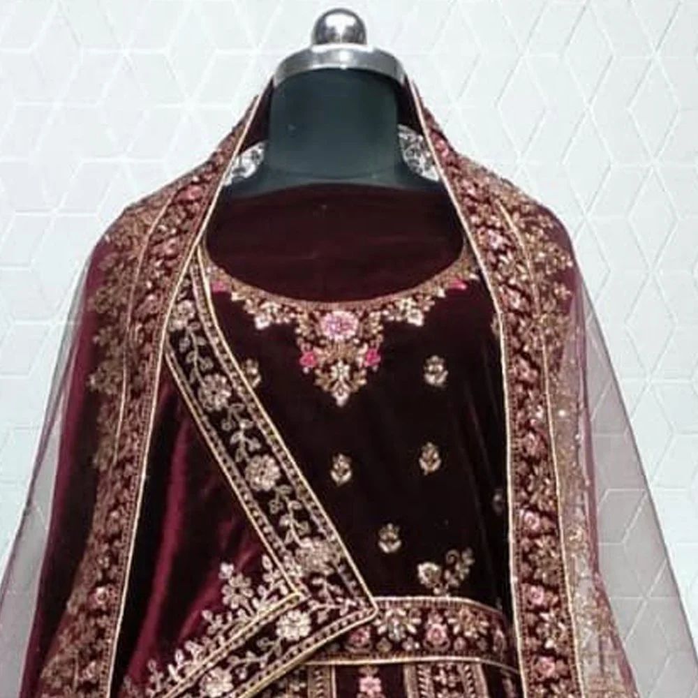 Surya 2 Embroidered Bridal Lehenga