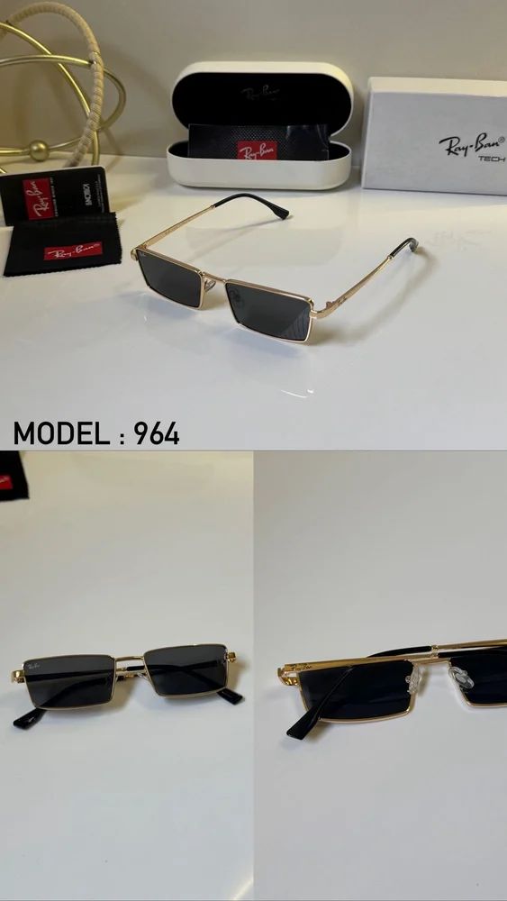 Rayban 964 Gold Black