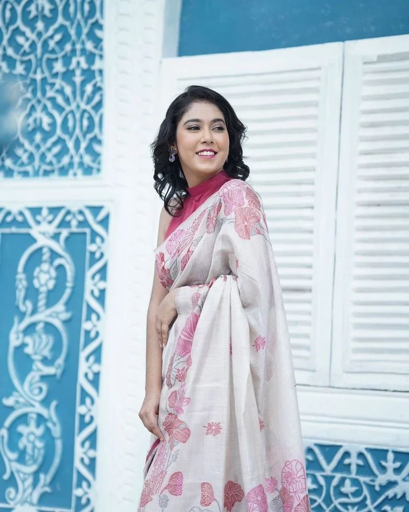Ranjvani Muga Cotton Saree