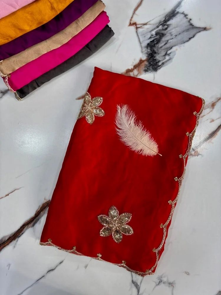 Designer Rangoli Silk Saree