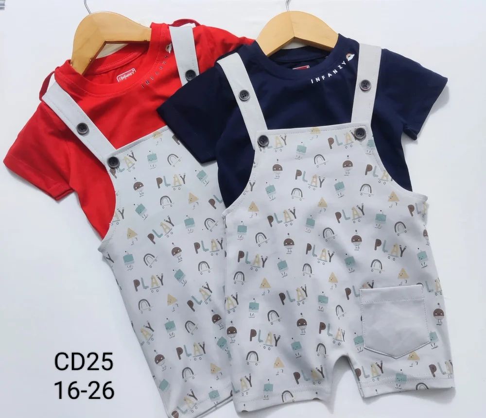 Fancy Baby Boy Dungarees