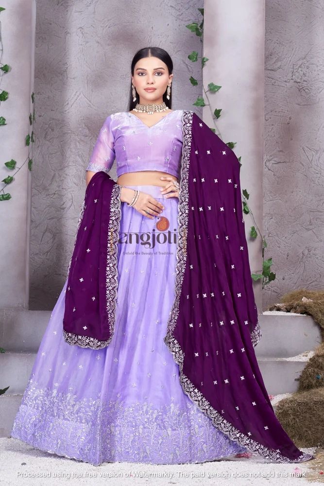 Designer Embroidered Lehenga Choli