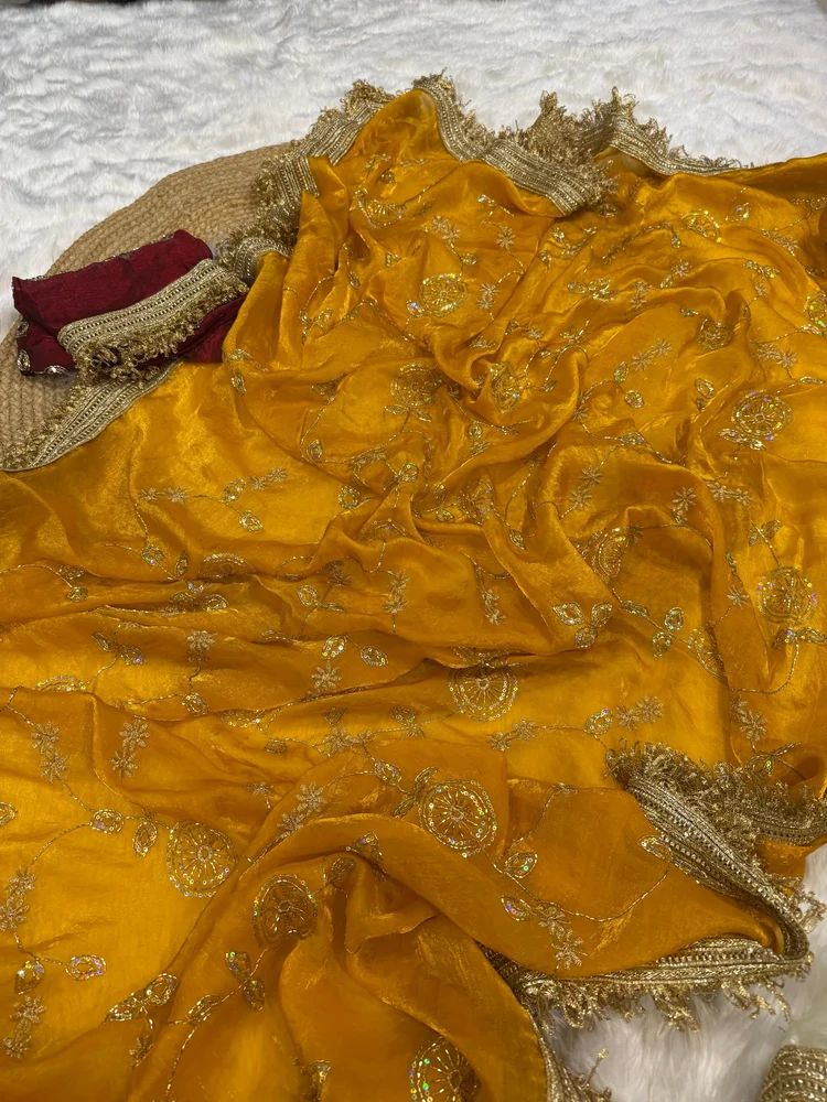 Space Silk Saree