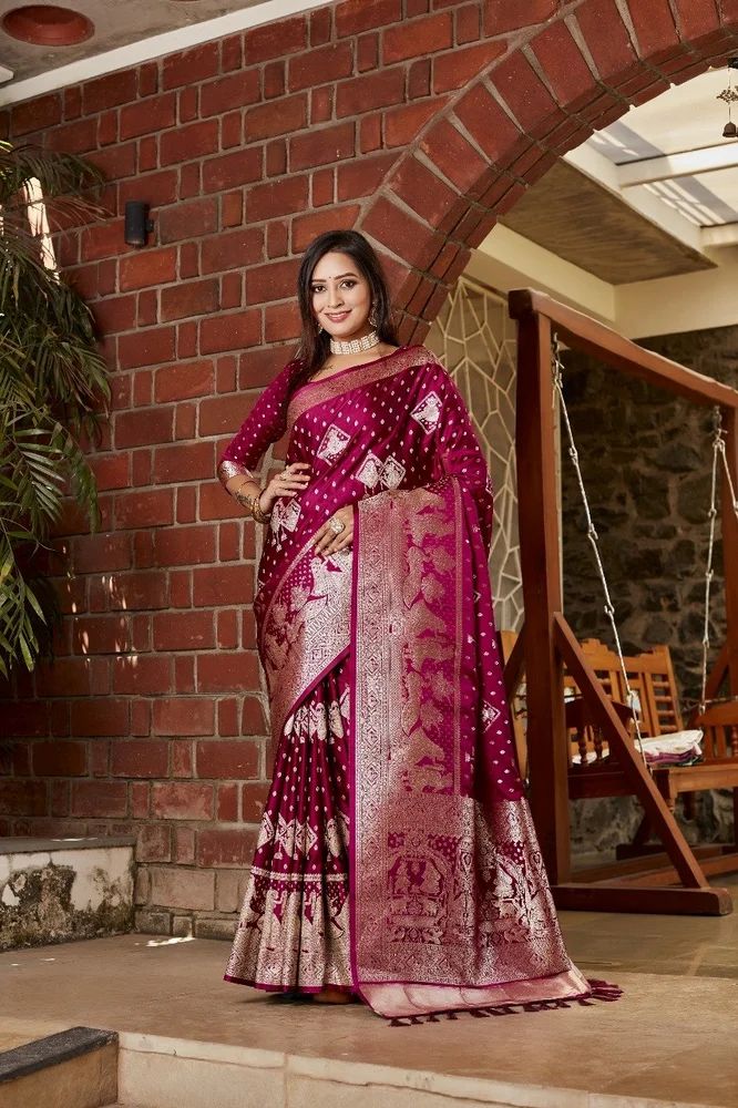 Banarasi Satin Silk Saree