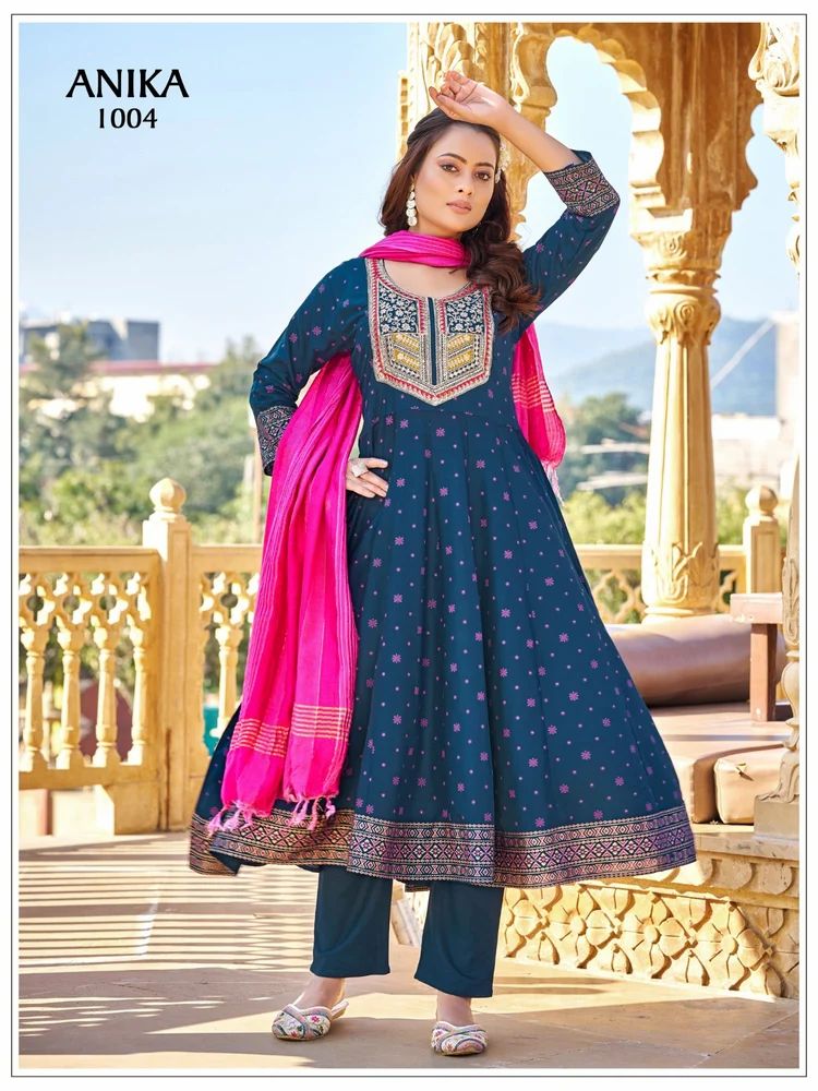 Dupatta Gown Pent Women