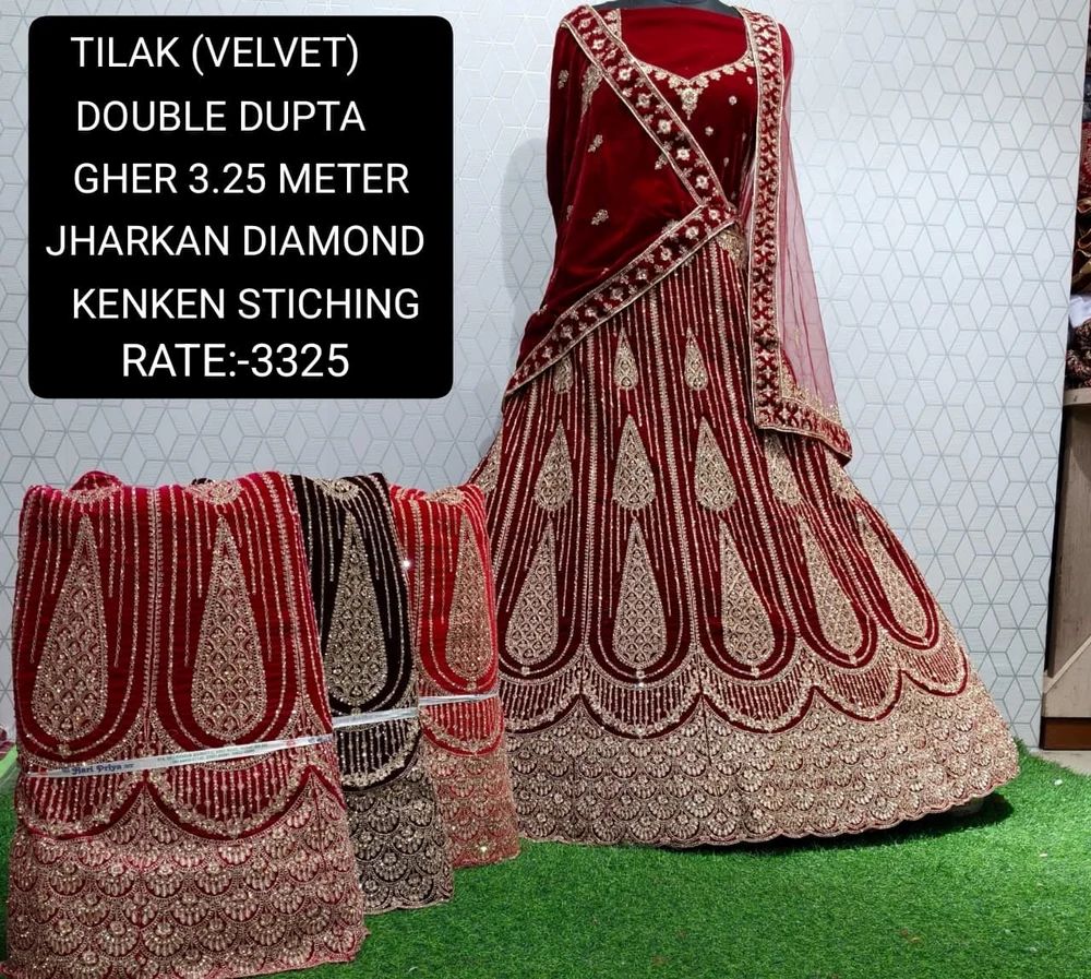 Tilak Embroidered Bridal Lehengas