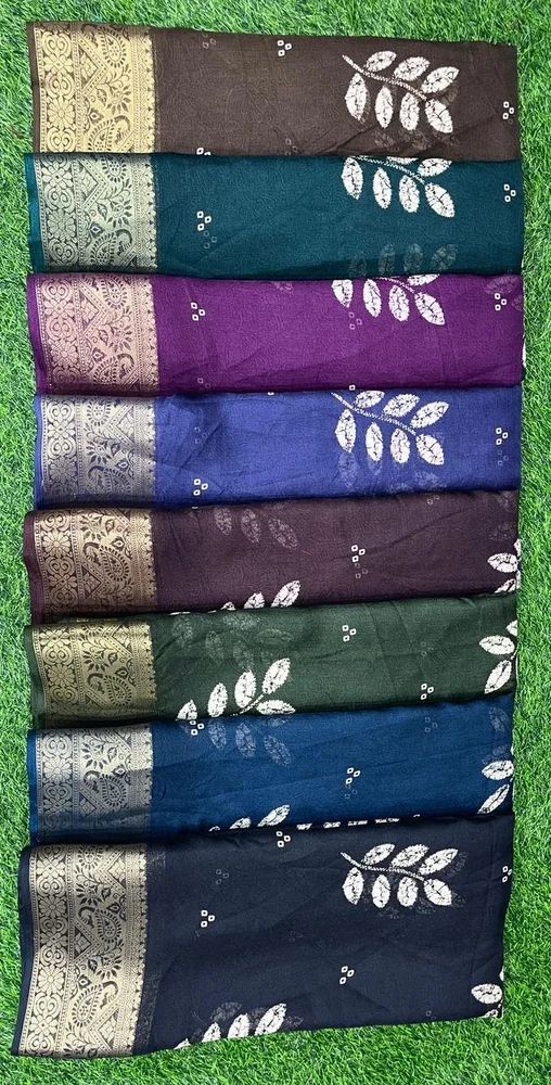 Soft Moss Mello Saree