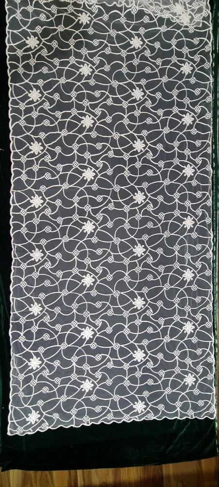 Net Embroidery Dupatta