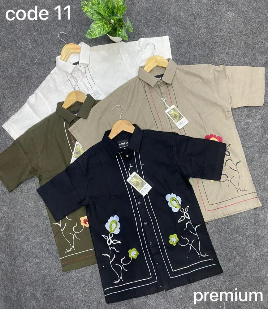 Mens Embroidery Shirts