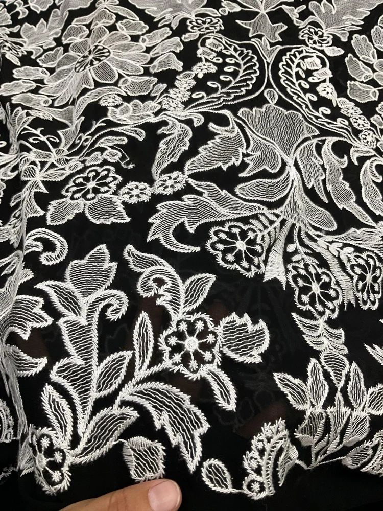 Black Sherwani Fabric