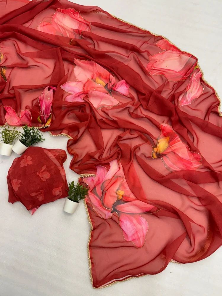 Weightless Chiffon Saree