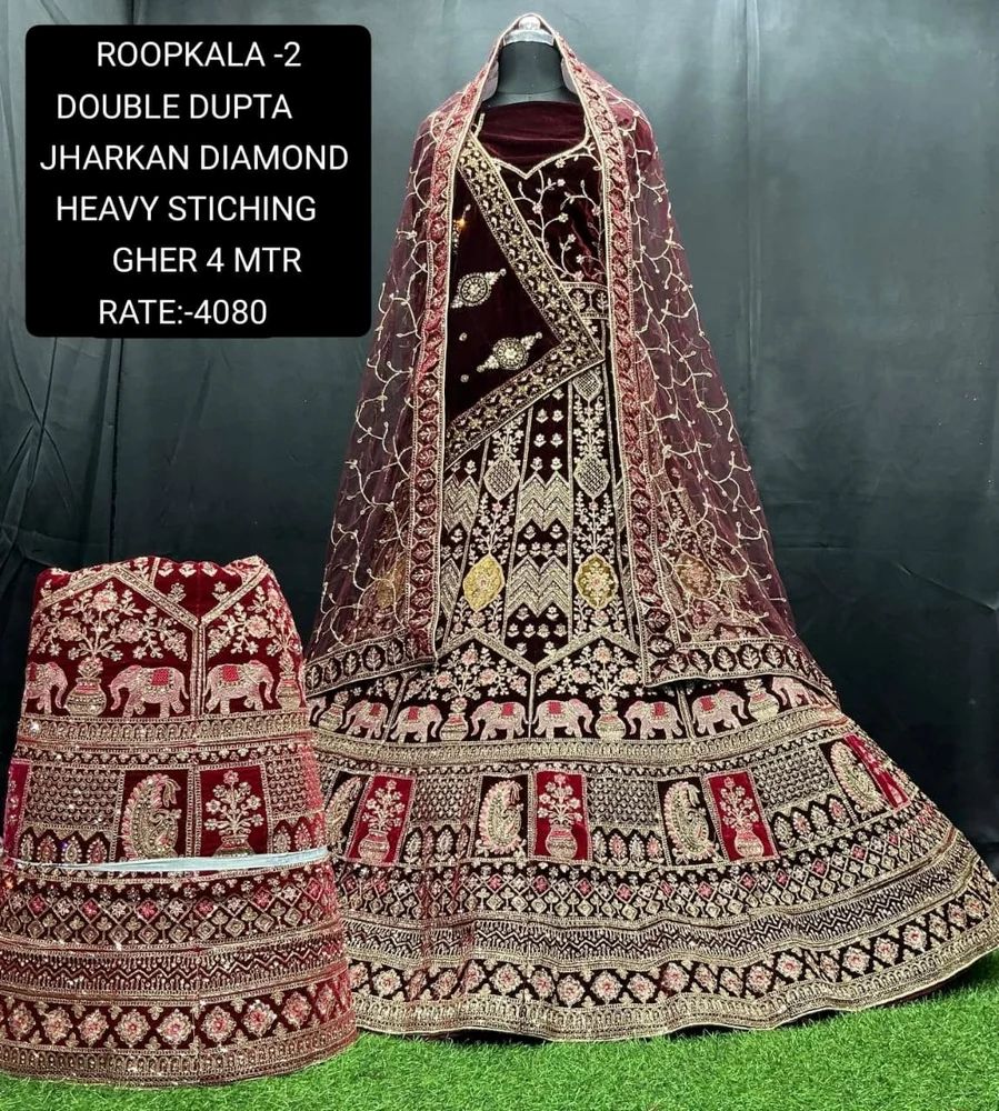 Roopkala 2 Embroidered Bridal Lehengas