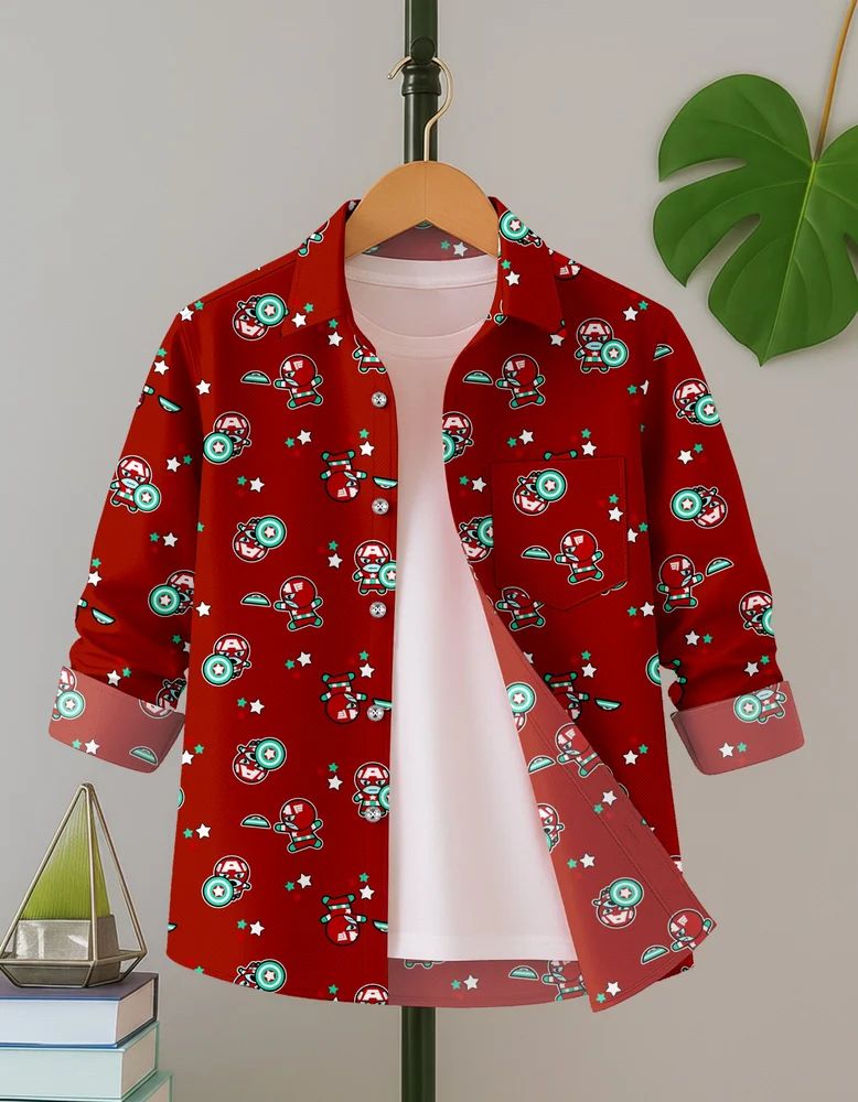 Kids Printed Shirt