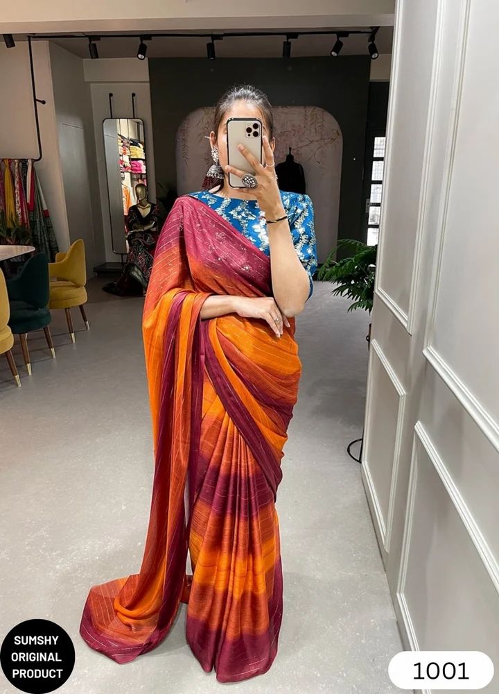 Ladies Designer Party Wear Saree