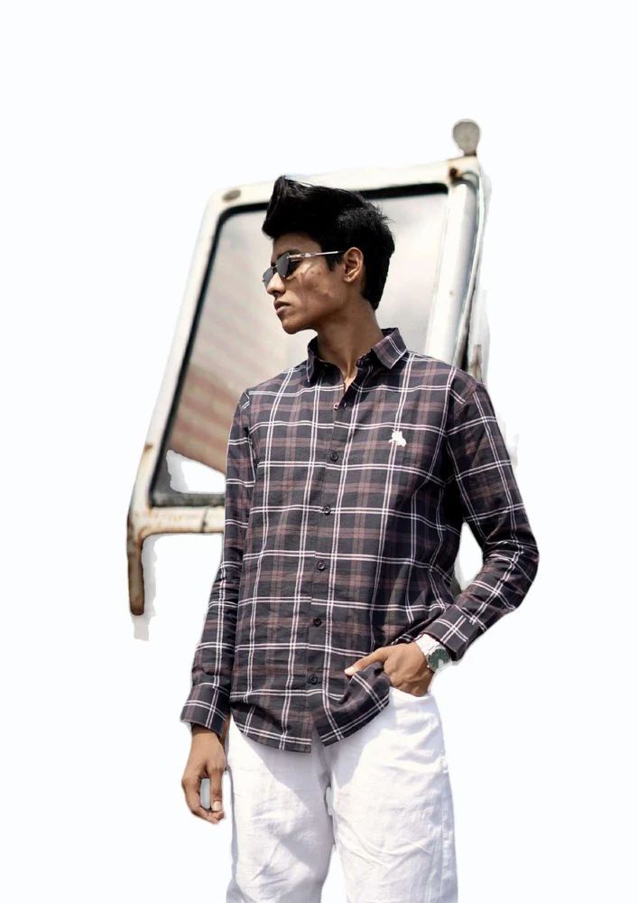 Check Cotton Shirt