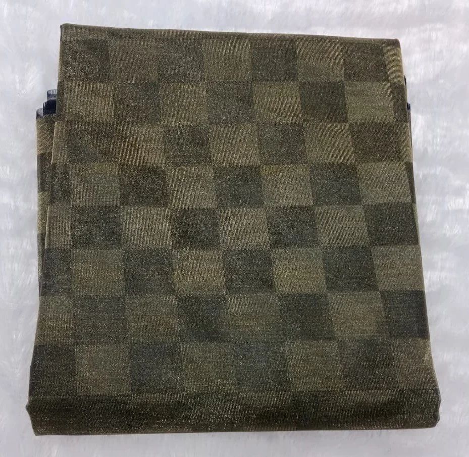 Twill Check Fabric