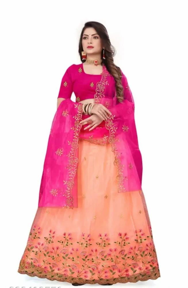 Net Lehenga Choli