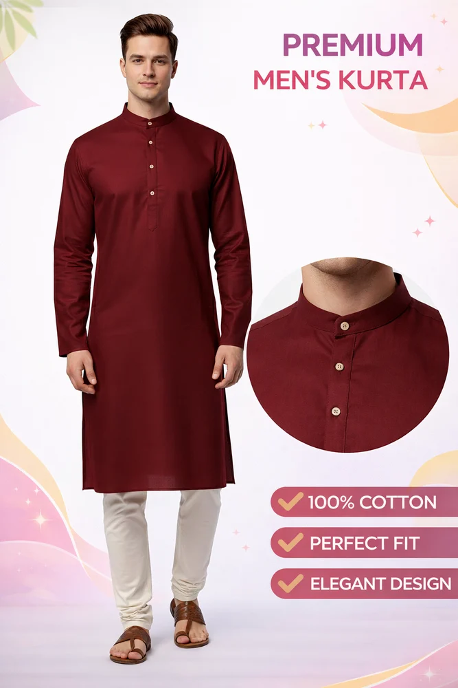 Men Cotton Kurta