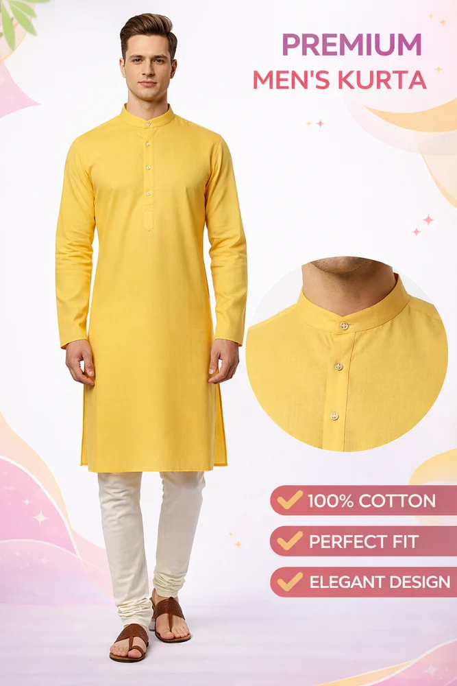 Men Cotton Kurta
