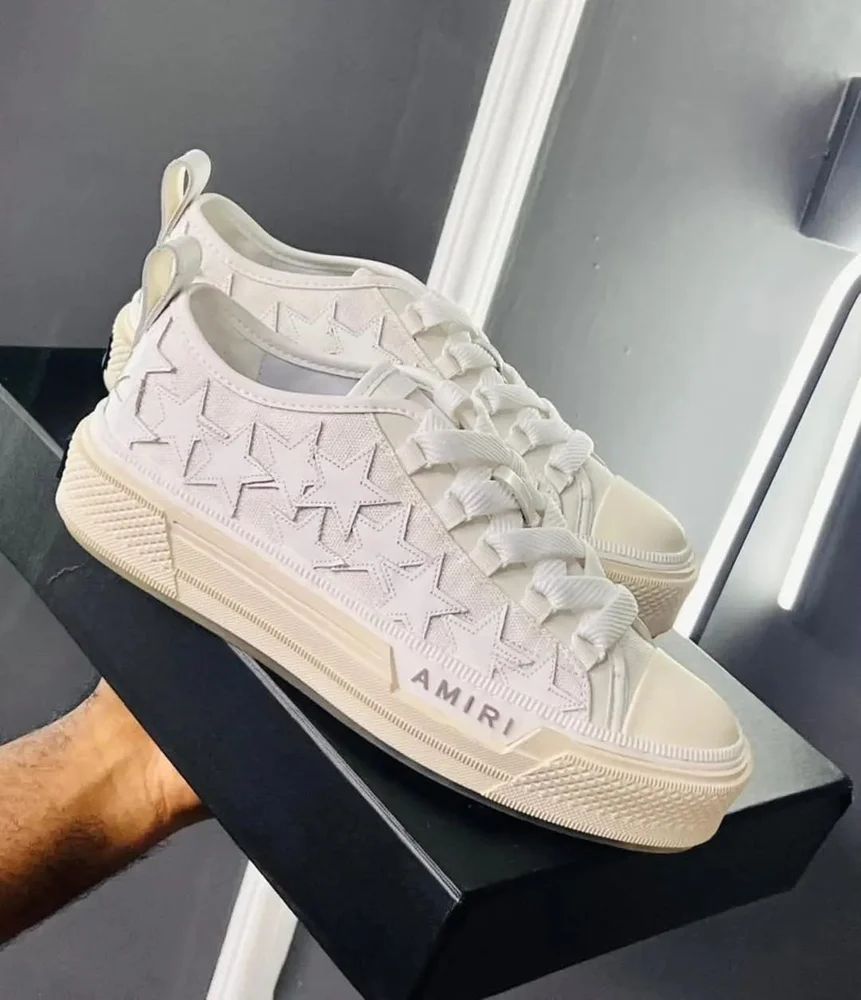 Amirii Stars Court White shoes