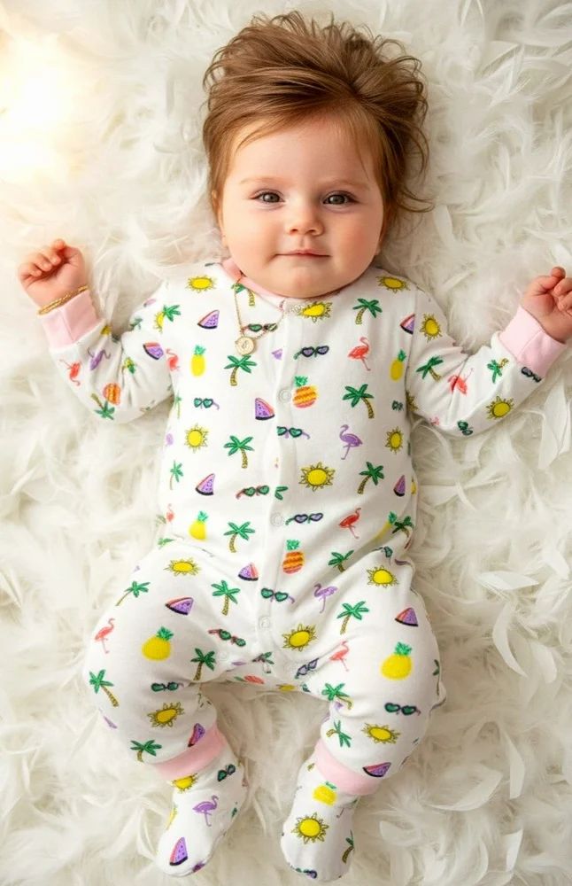 Baby Cotton Rompers