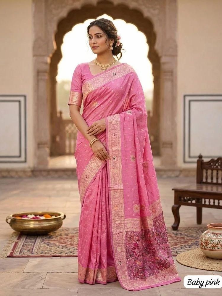Pure Dola Silk Saree