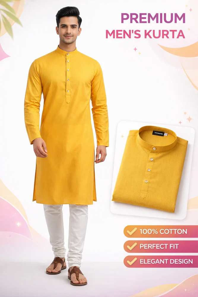 Men Cotton Kurta