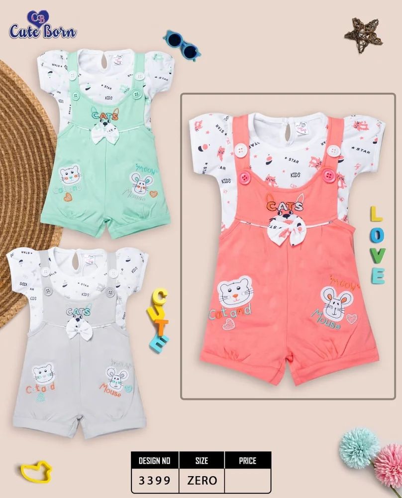 Kids Dungaree Set