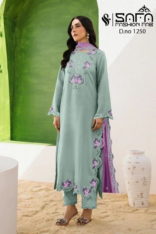 Safa Fashion Fab 1250 Ready Made Pakistani Suit Collection