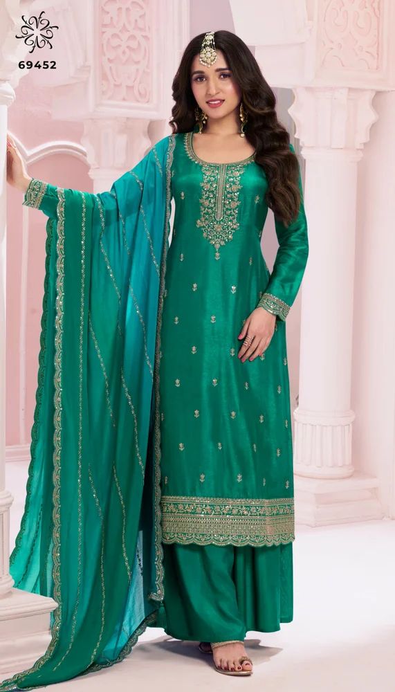 Plazo Designer Suit