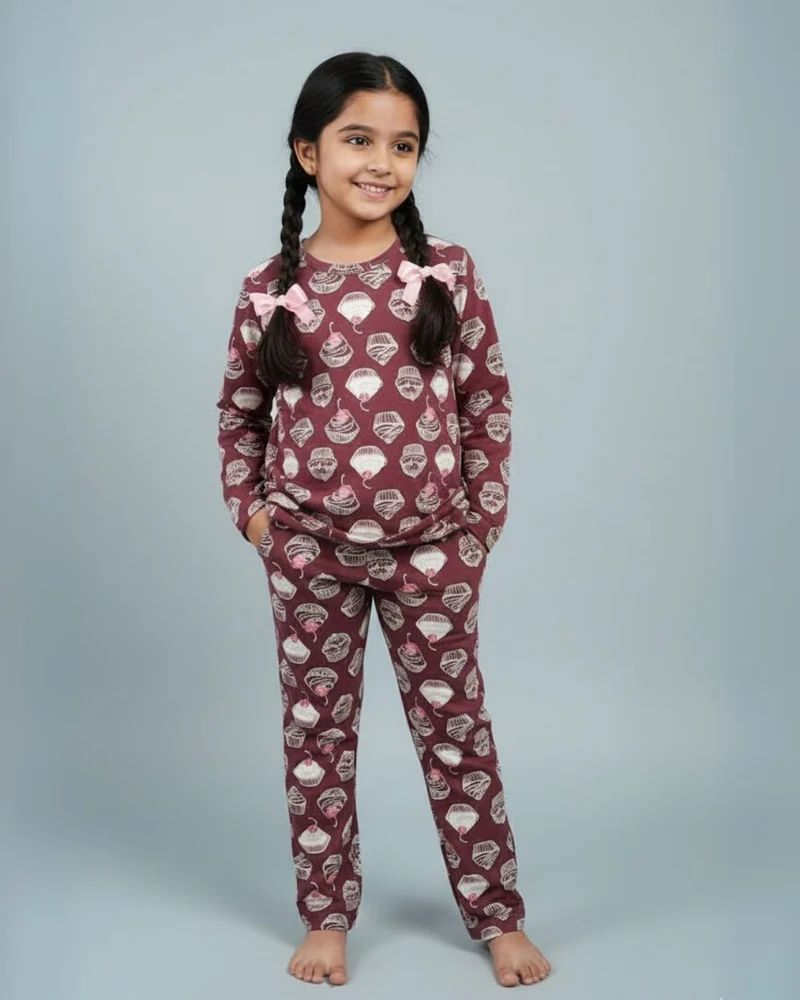 Print T-Shirt & Pajama Set