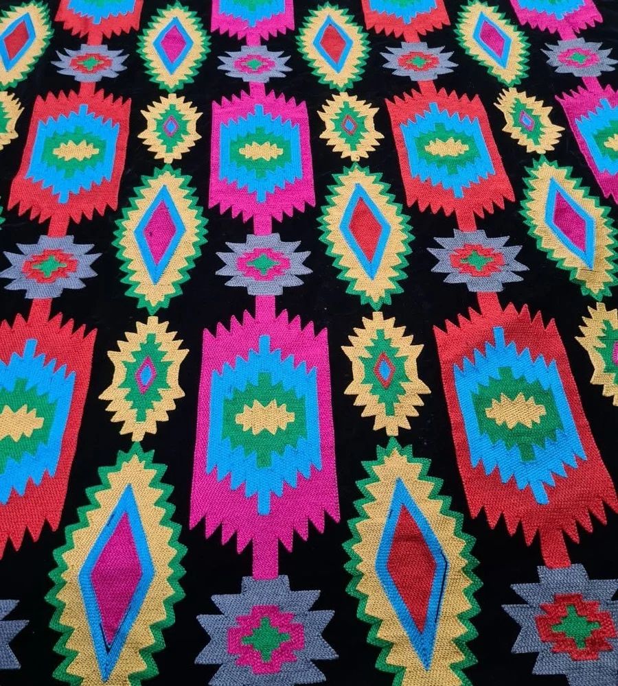 Cotton flex embroidery fabric