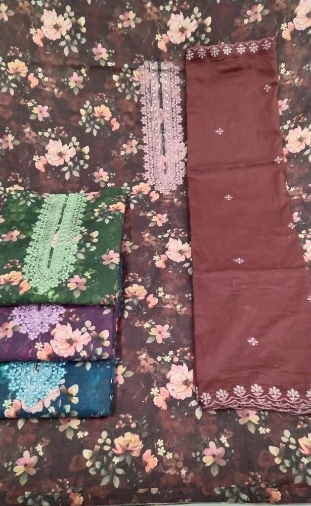 Cotton dress material