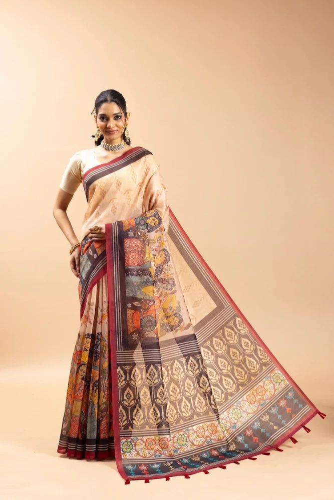 Sakhi Sabha Chanderi Saree