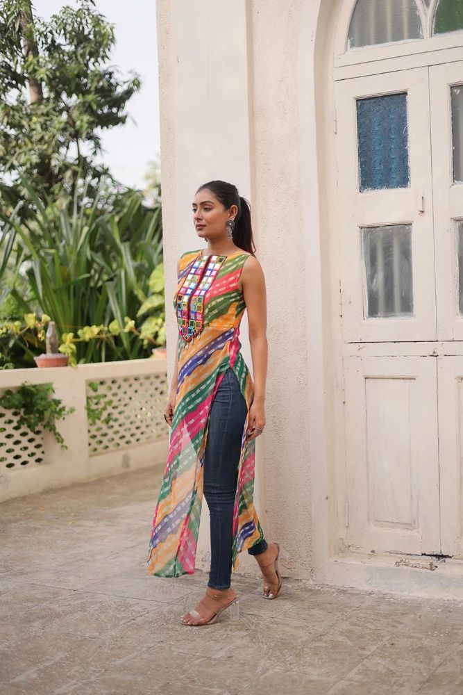Ladies Navratri Long Kurtis